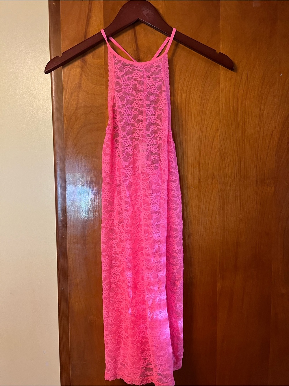 Victoria’s Secret nightgown size small coral lace